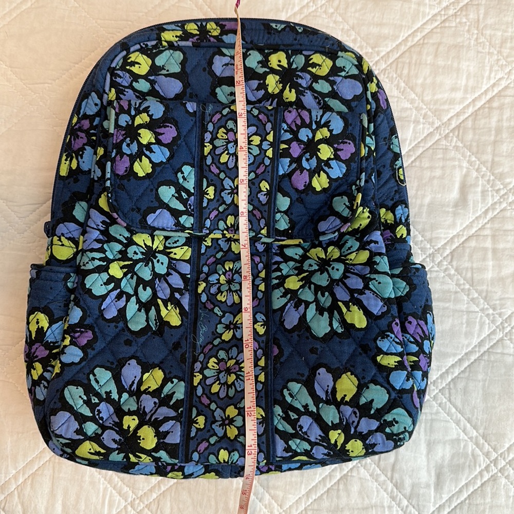Vera Bradley Indigo Pop 💙 Backpack Purse Bag - Picture 6 of 6